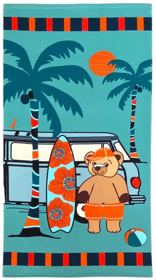 Children's towel Surf