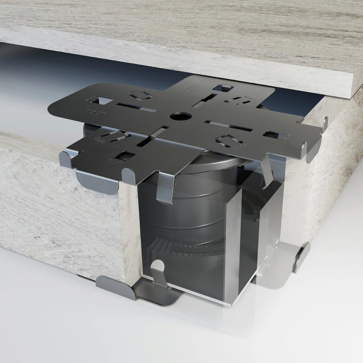 Image d'ambiance des clips en métal pour la fixation des carreaux dans les angles
