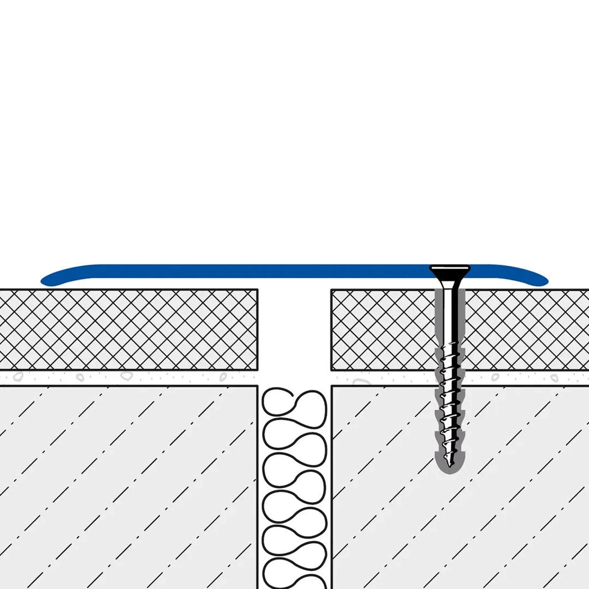 Dessin du profilé de recouvrement percé avec surface lisse #FR0002937
#FR0002941