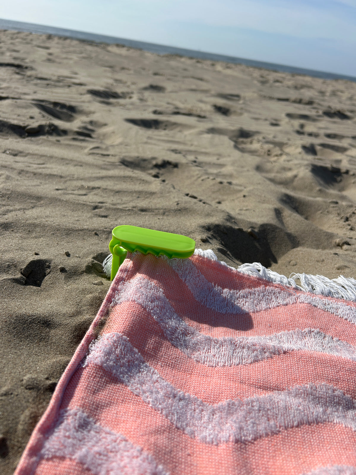 Handdoek clips - groen