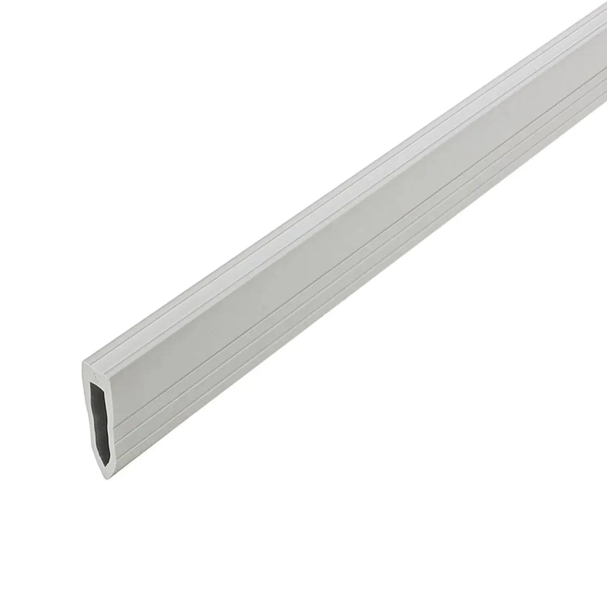 Profilé de joint de dilatation gris en PVC