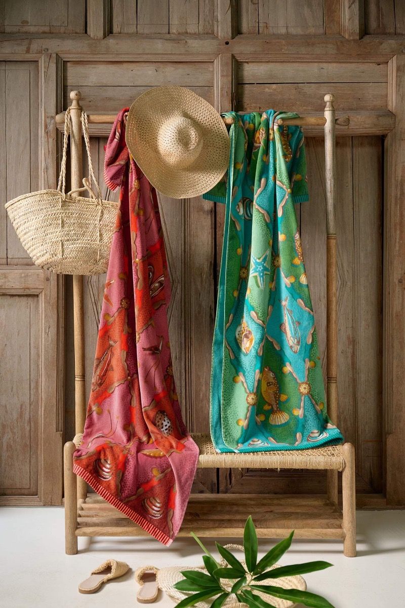 PIP Studio Strandtuch Little Sea rosa