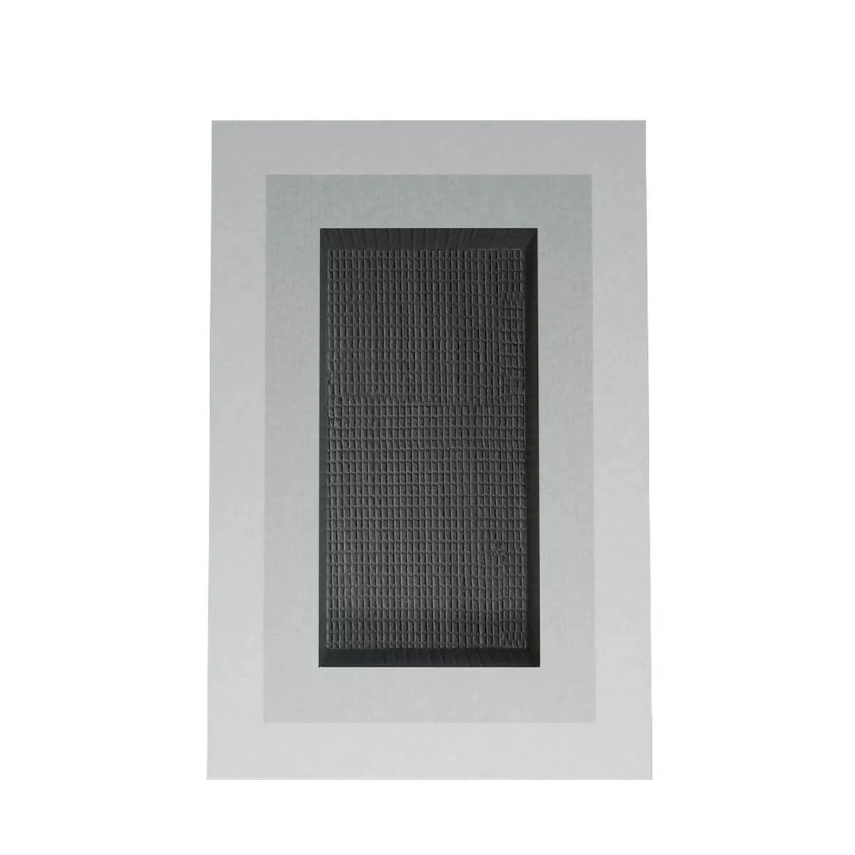 Vue de face de la niche murale à carreler PRO 400 x 200 x 87 mm avec voile d'étanchéité #FR0004999