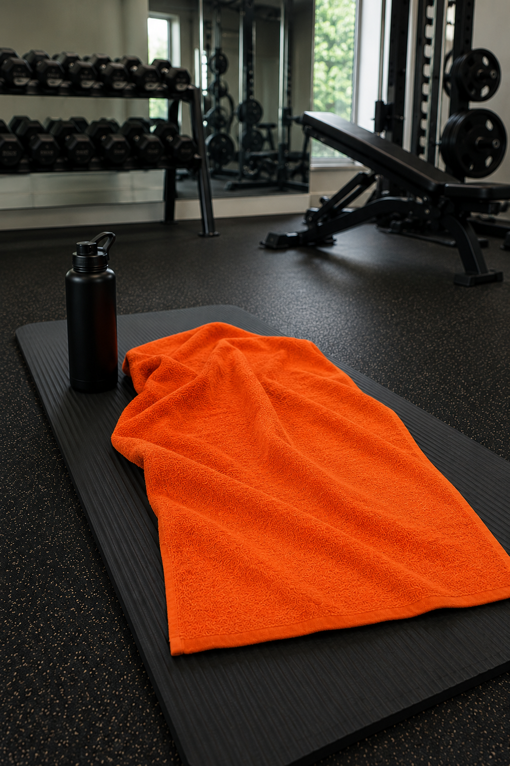 Embroidered sports towel