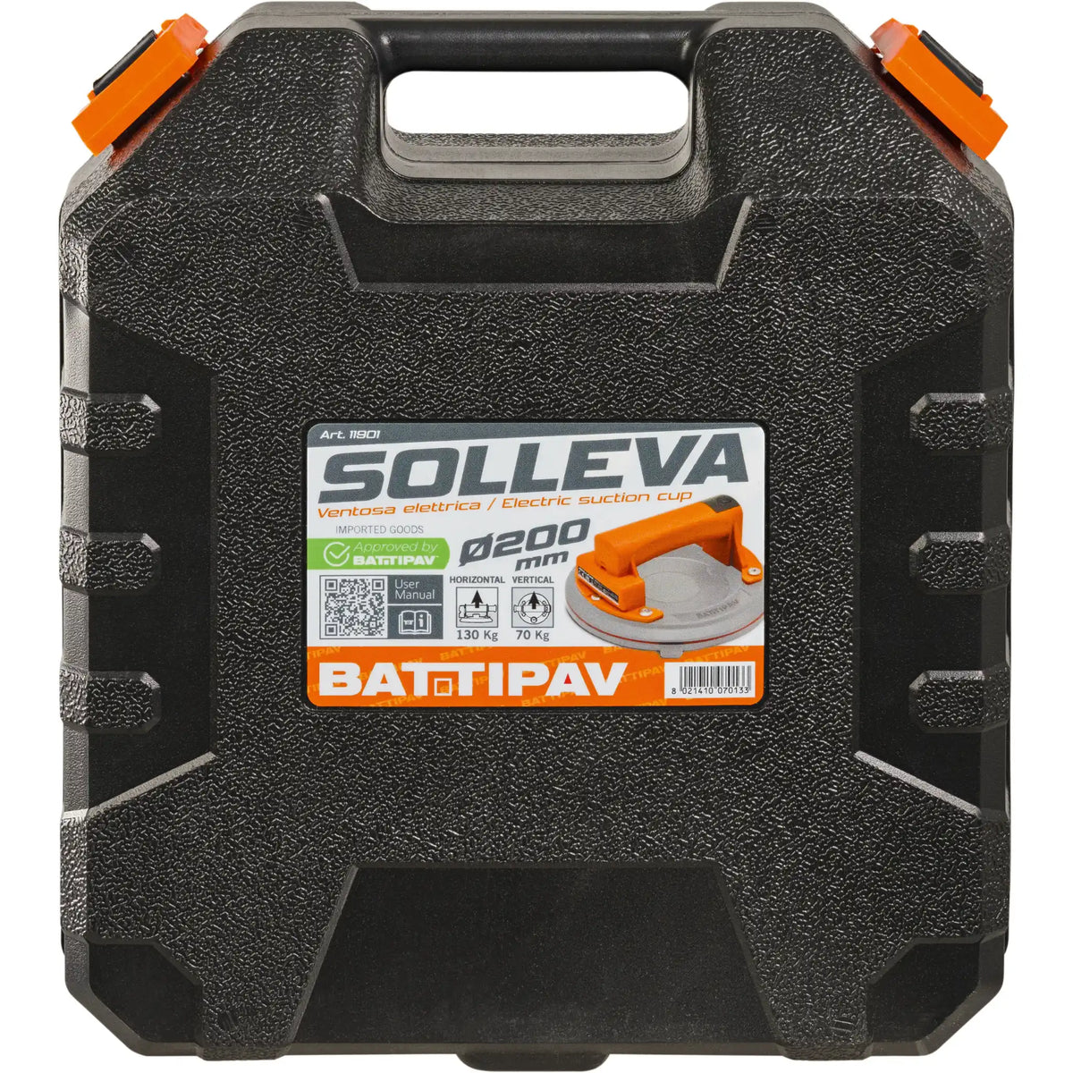 Blackr Transportkoffer of the Battipav Vakuum suction lifters