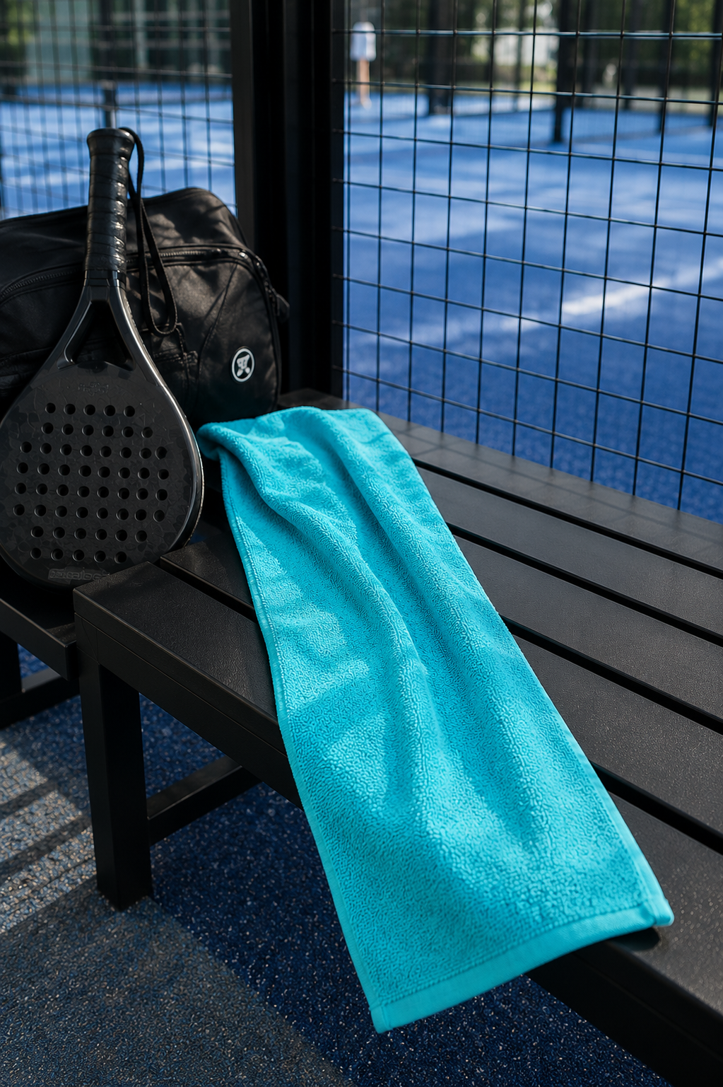 Embroidered sports towel