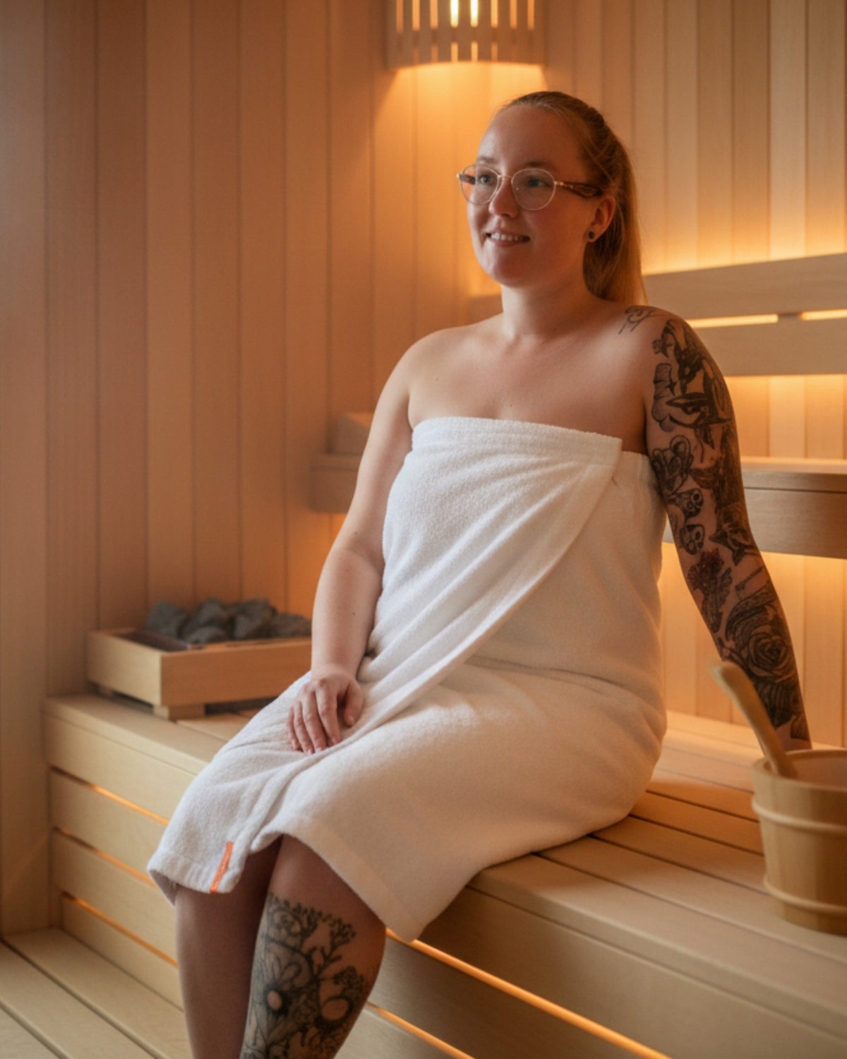 XXL sauna kilt women