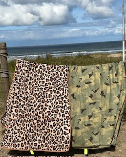 badstof strandlakens dessin
