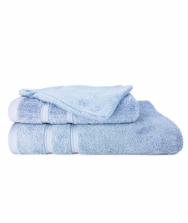 Bamboe handdoeken blauw