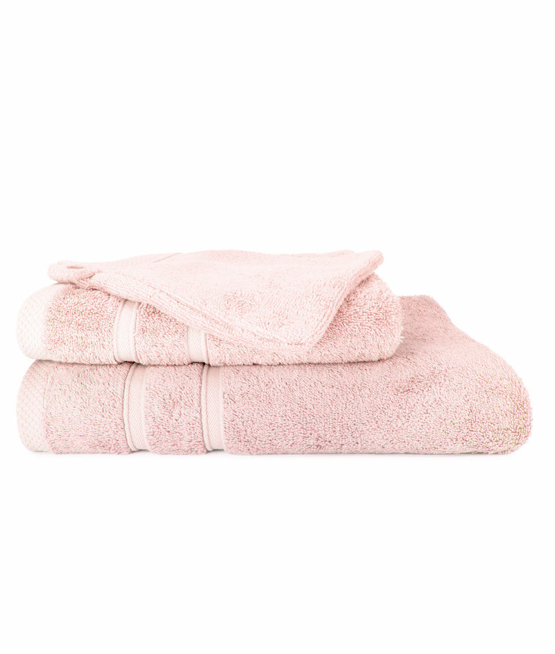Bamboe handdoeken roze
