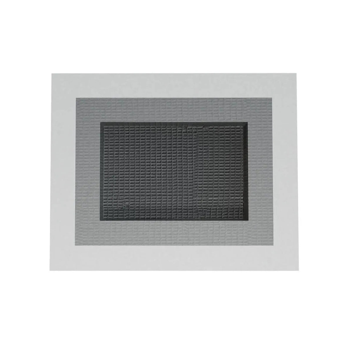 Vooraanzicht betegelbare inbouwnis PRO 300 x 200 x 50 mm met afdichtingsvlies #A0004997