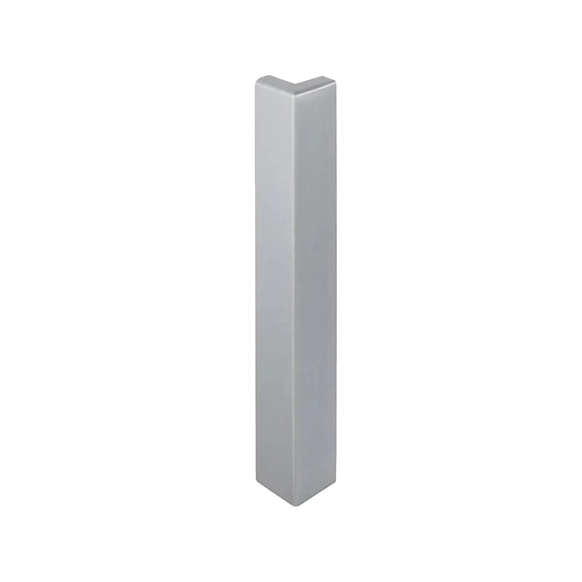 100 mm outside corner balcony angle profile T-shape. Silver anodised surface #A0003279