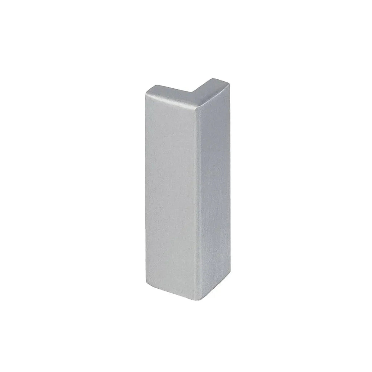 40 mm outside corner balcony angle profile T-shape. Silver anodised surface #A0003290