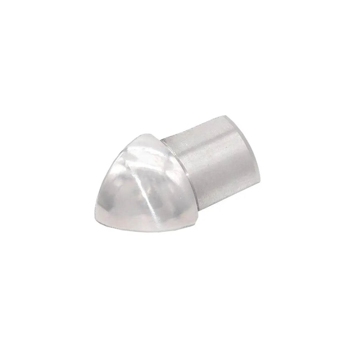 Close-up of the quarter round profile outside corner made of polished stainless steel with highly glossy surface #A0001839
#A0001843
#A0001854
#A0001863
#A0002612