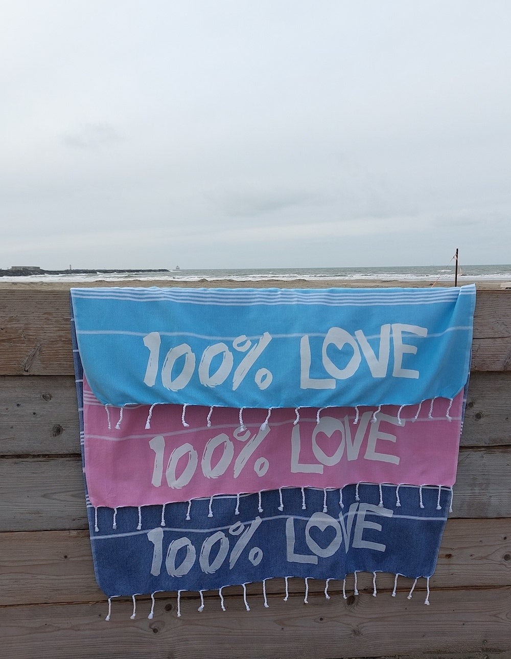 hamamdoeken 100% love