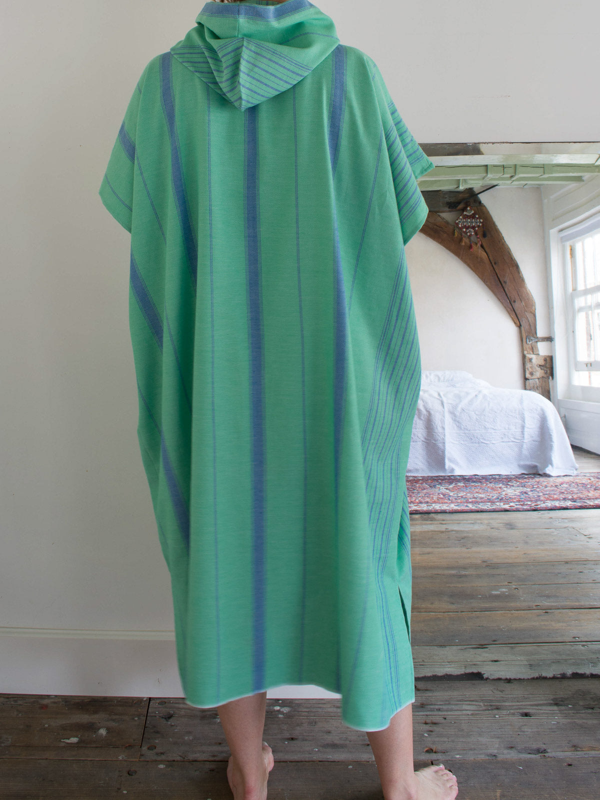 Ottomania zwem poncho jadegroen