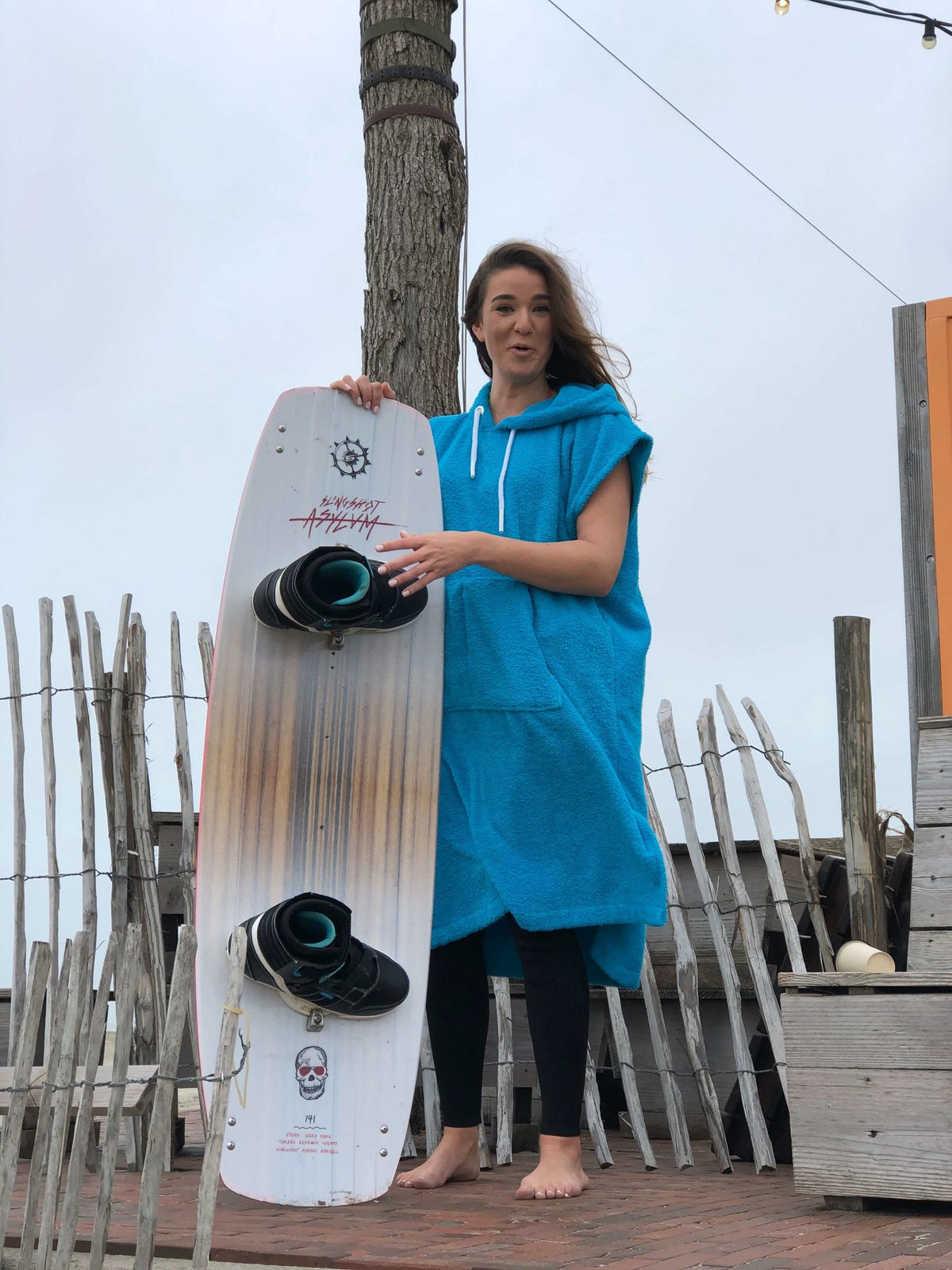 S< surfponcho turquoise
