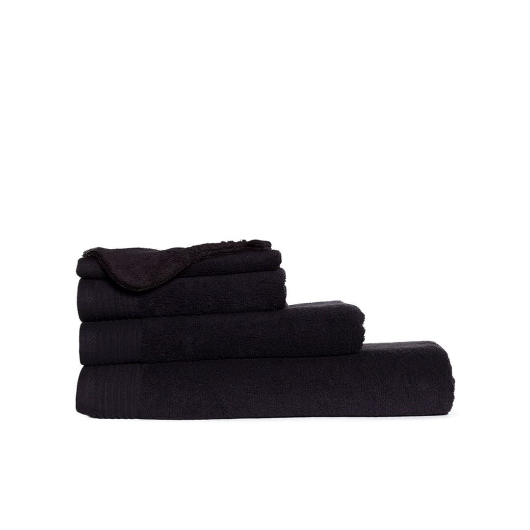 Zwarte handdoeken the One Towelling