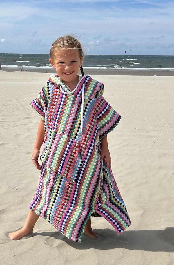 Zwemponcho Pom voor meisjes en jongens