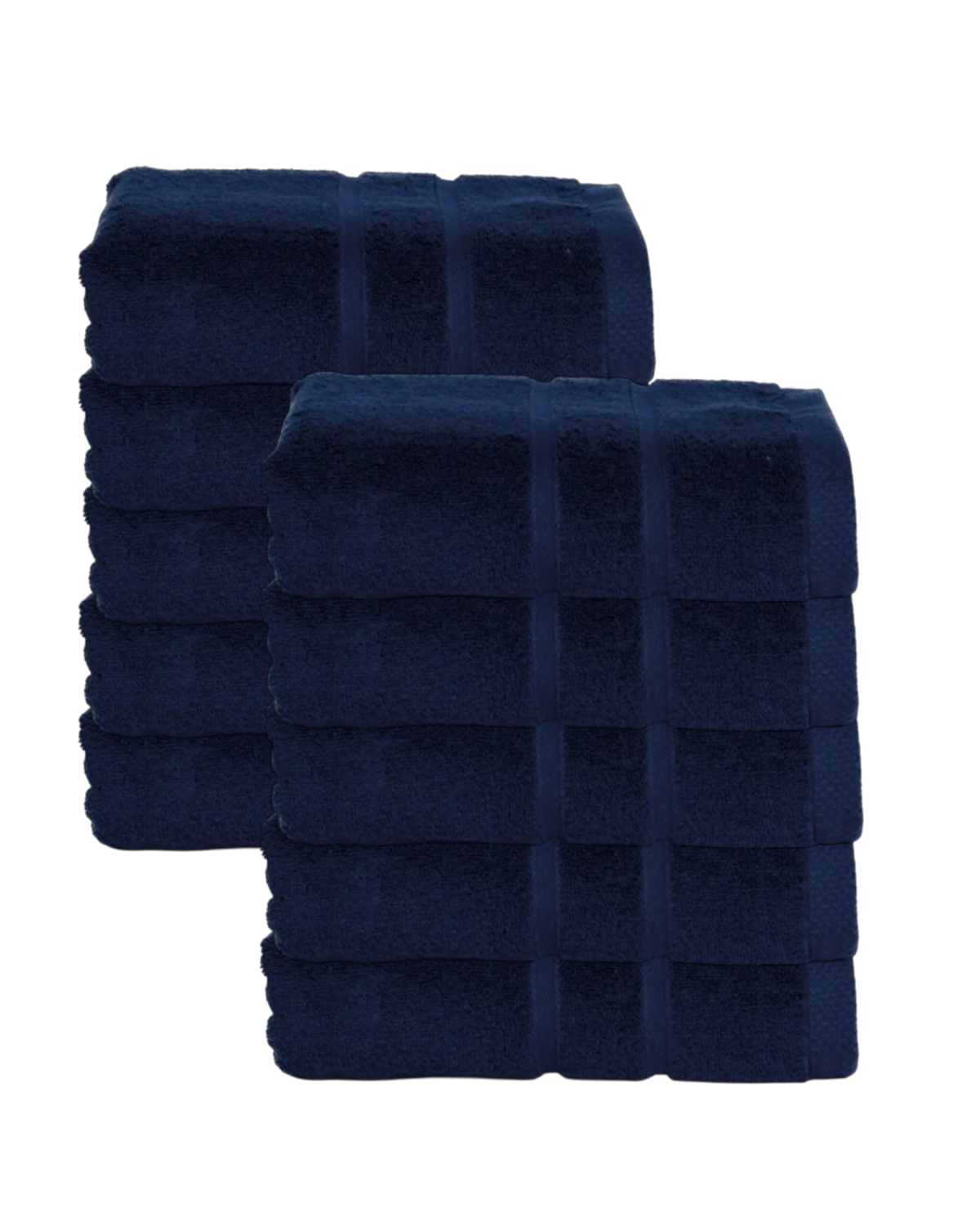 Blauwe handdoeken