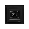 DEVI thermostat for underfloor heating - Room thermostat Touch - black