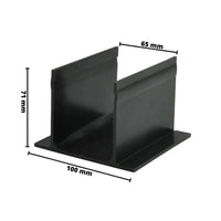 Connecteur coté UD Pro 65. largeur totale: 100 mm, largeur intérieure: 65 mm, hauteur: 71 mm #FR0003405