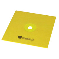 Manchette d'étanchéité jaune Durabase ET-s grande avec impression #FR0001993