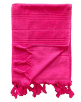 XXL Hamam towel with terry cloth
