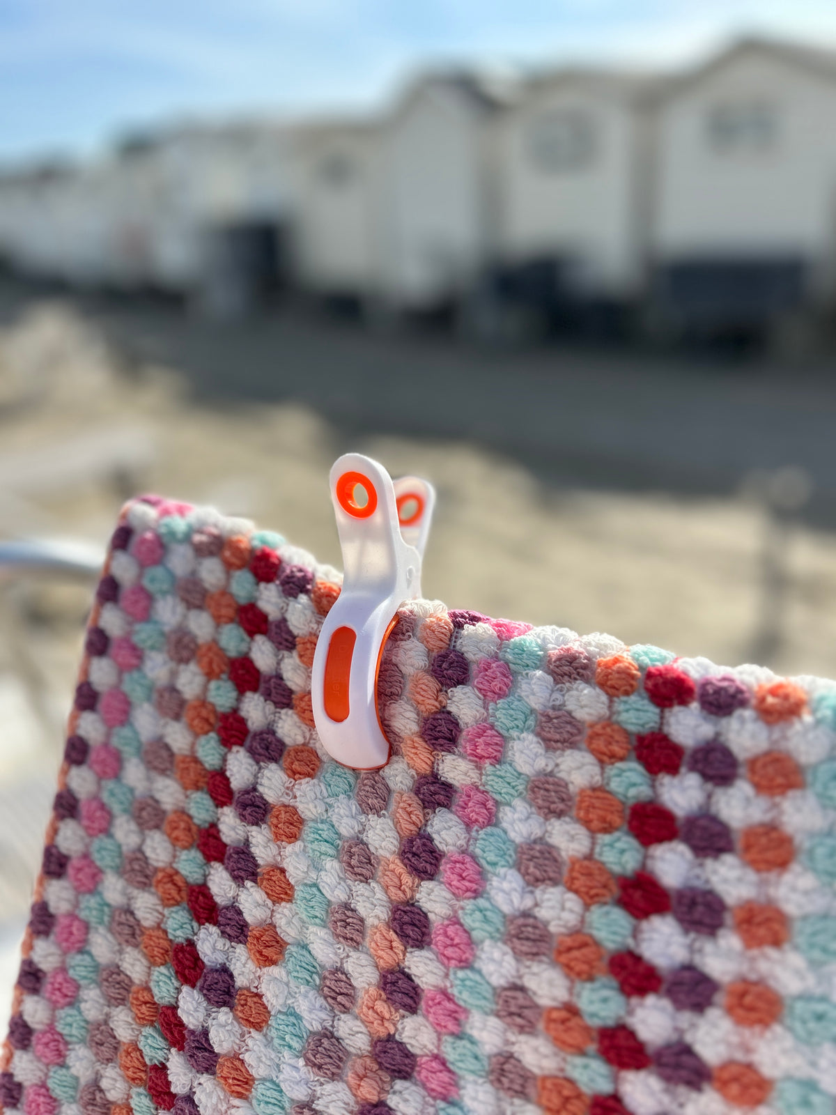 Strandhanddoek knijpers - set van 2