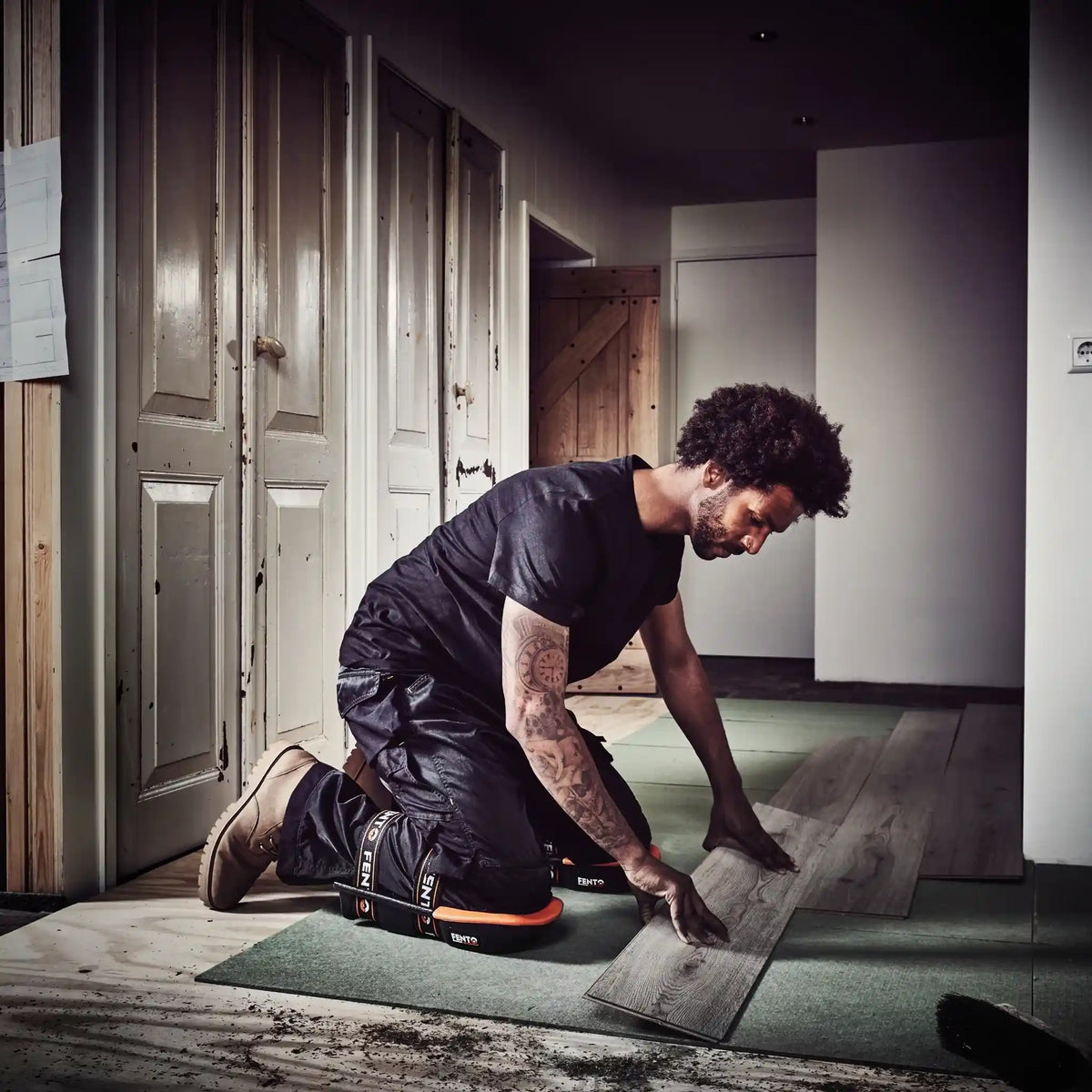 Die FENTO 400 / FENTO Max bieten optimalen komfort beim verlegen von Vinyl
