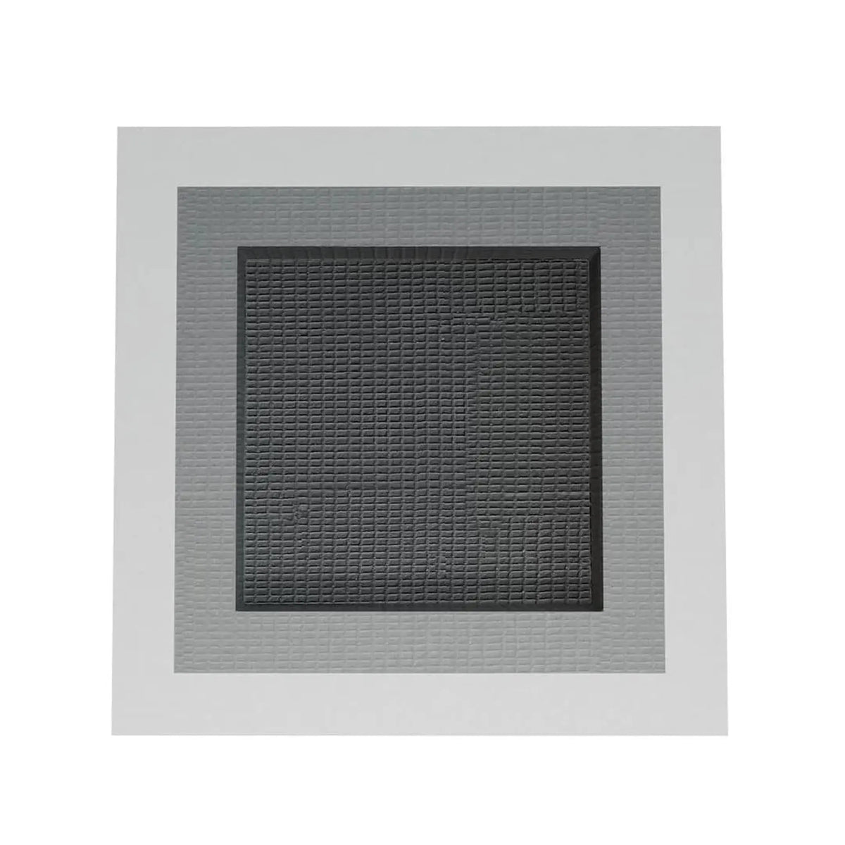 Vue de face de la niche murale à carreler PRO 300 x 300 x 50 mm avec voile d'étanchéité #FR0004998 #FR0005001