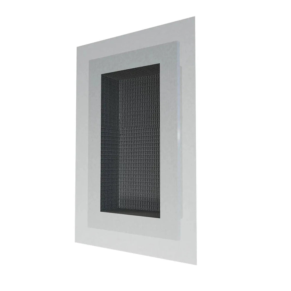 Logement latéral de la niche murale pouvant être carrelé PRO 400 x 200 x 87 mm avec voile d'étanchéité #FR0004999