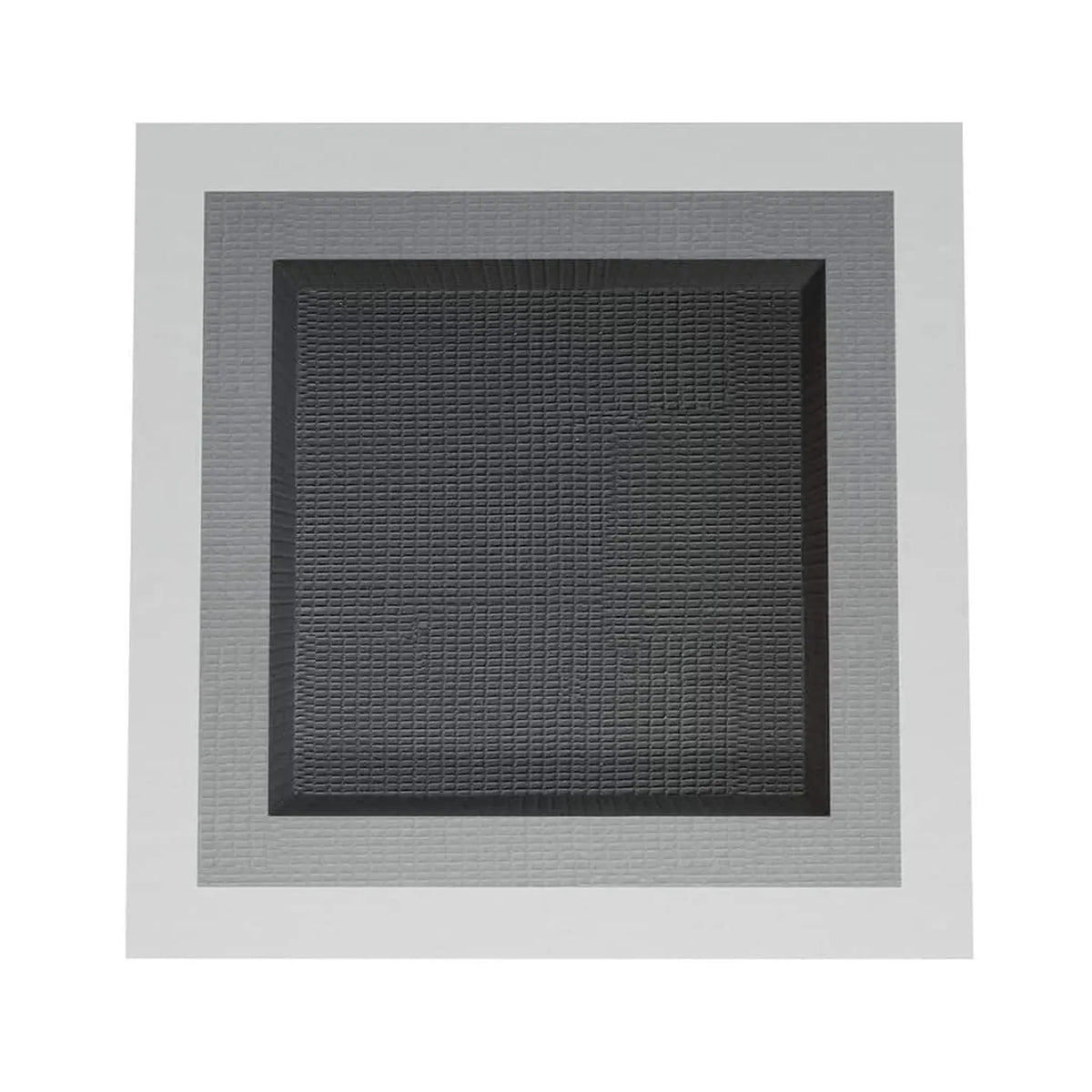 Vue de face de la niche murale à carreler PRO 400 x 400 x 87 mm avec voile d'étanchéité #FR0004998
#FR0005001