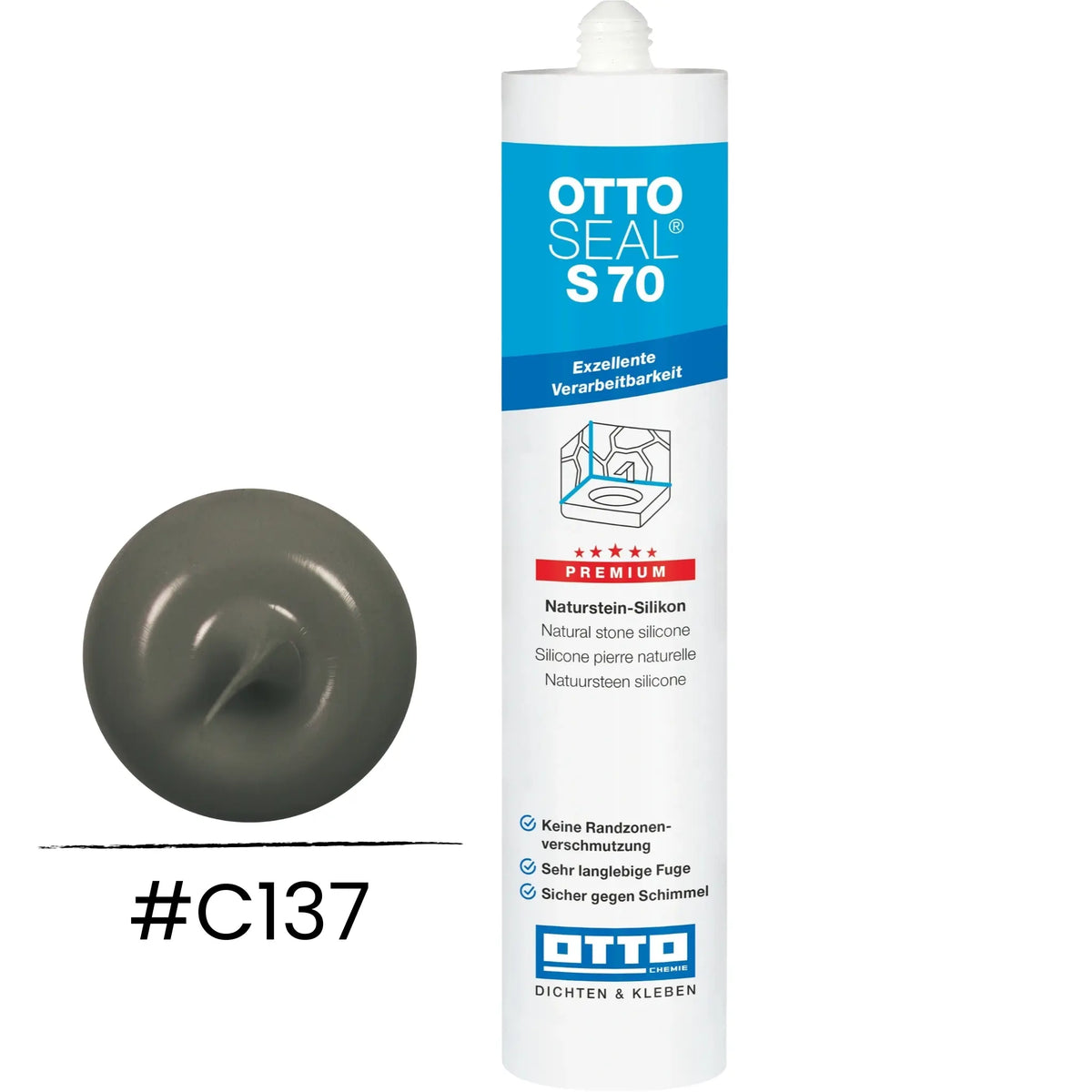 Produktbild OTTOSEAL S 70 – Marmor und Naturstein anthrazitgrau C137
#A0005468
