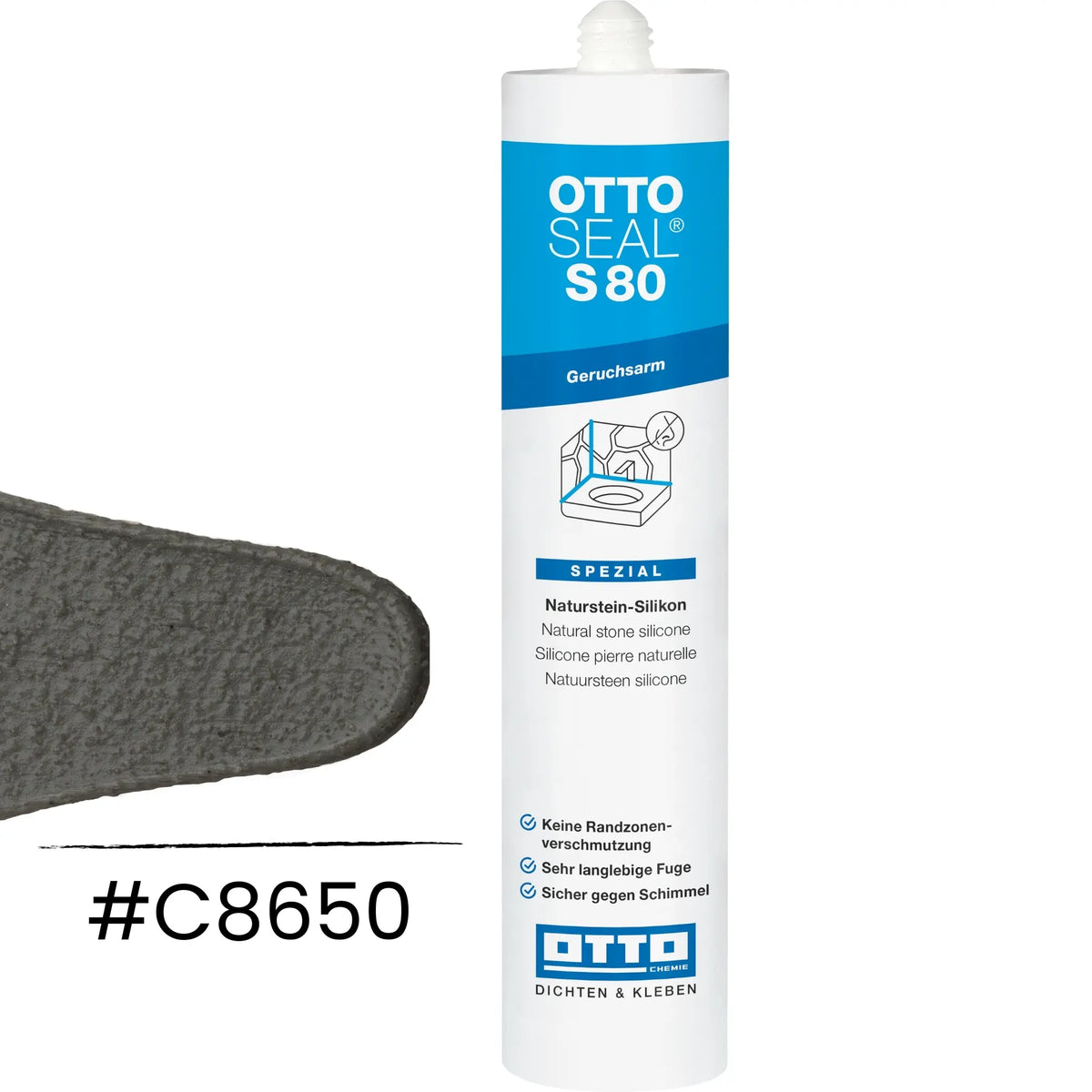 Produktbild OTTOSEAL S 80 in sanitärgrau C8650 #A0005478
