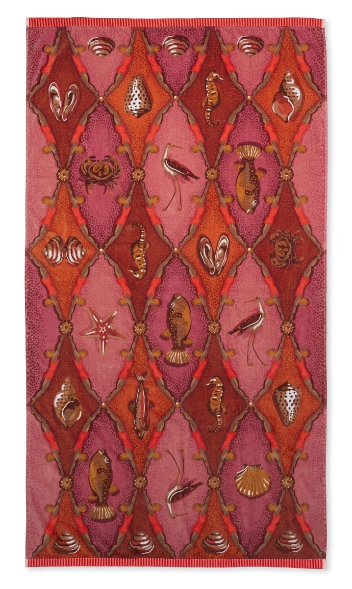 PIP Studio Strandtuch Little Sea rosa