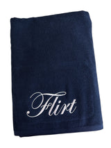 Embroidered beach towel