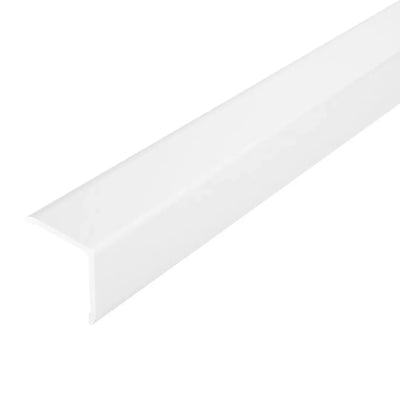 Protection d'angles en alu blanc – Vue 2