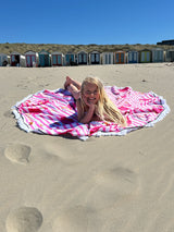 Round towel Elephant