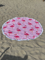 Round towel Elephant