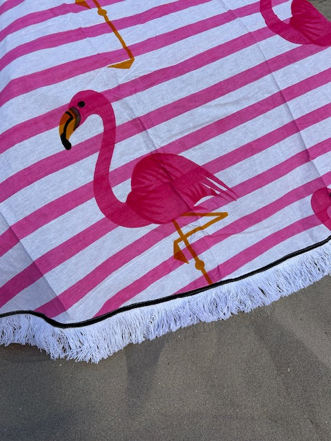 Round towel Elephant
