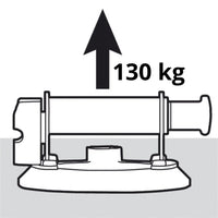 Drawing Battipav suction lifter with vertical load capacity specification of 130 kg