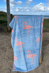 Strandtuch Festival aus Velours