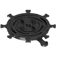 Stelzlager flach aus schwarzem PVC für 4mm Fugenbreiten
#A0005236
#A0005237