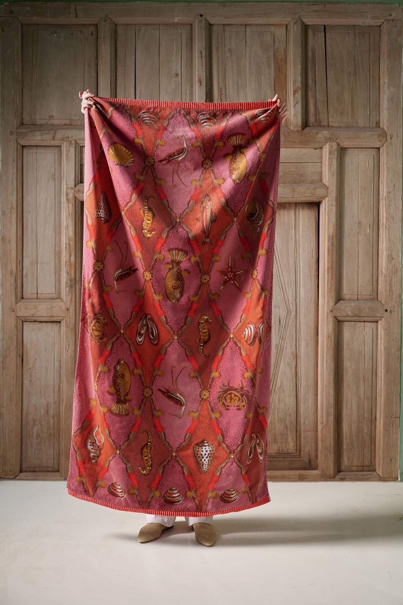 PIP Studio Strandtuch Little Sea rosa