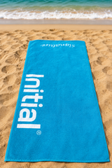 Strandtuch mit S&amp;LT-Print