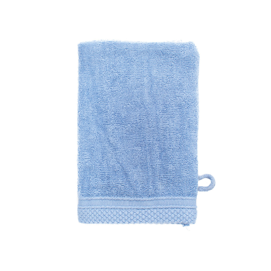 Bamboe handdoekenset blauw