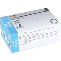 Agrafes en acier pour agrafeuse à marteau 5000 pièces, 8 mm
#A0005625