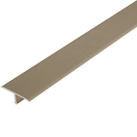 Profil przejściowy T-kształtny z aluminium anodyzowanego na tytan 25 mm #FR0003148 #A0003148