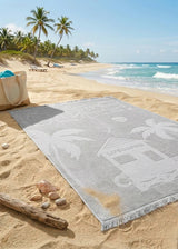 Strandtuch aus Velours Sunday